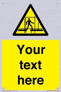 Custom Scaffold Incomplete Sign